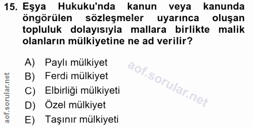 Soru 15