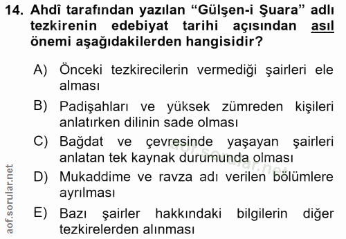 Soru 14