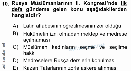 Soru 10