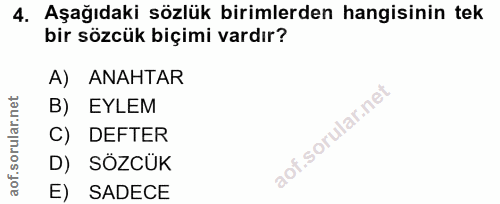 Soru 4
