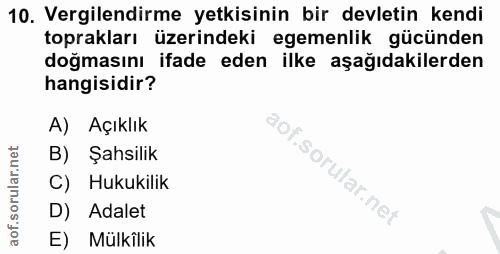 Soru 10