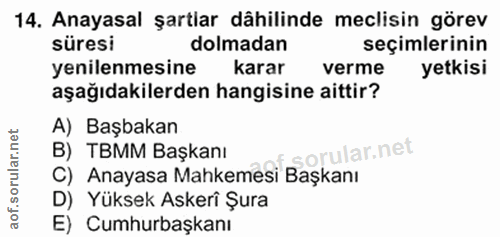 Soru 14