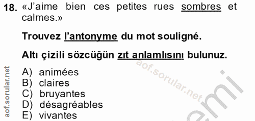Soru 18