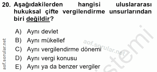 Soru 20