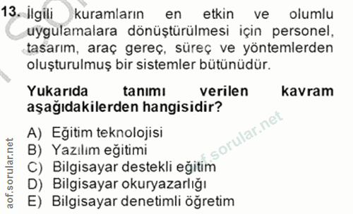 Soru 13