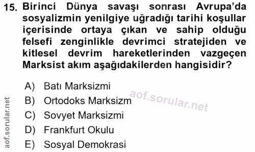 Soru 15