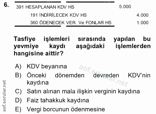 Soru 6