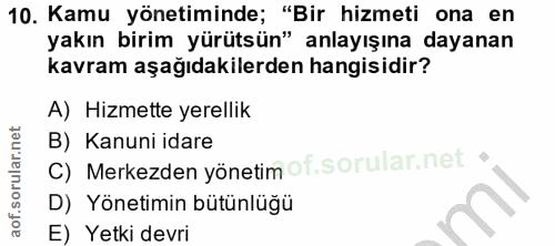 Soru 10