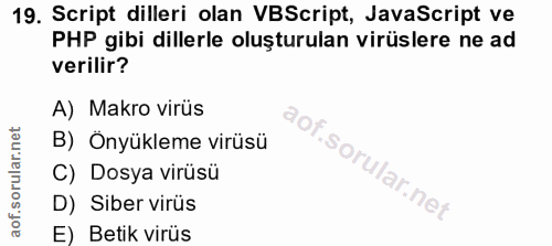 Soru 19