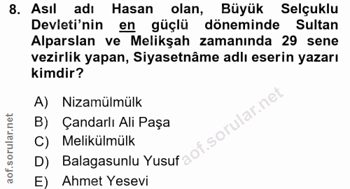 Soru 8
