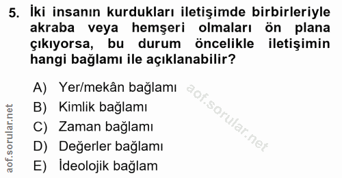 Soru 5