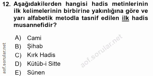 Soru 12