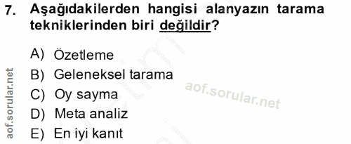 Soru 7
