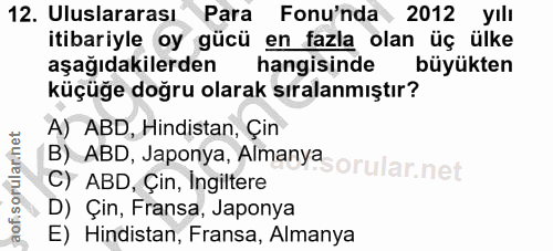 Soru 12