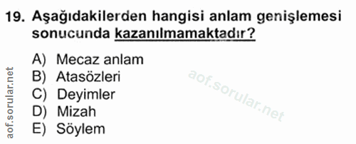 Soru 19