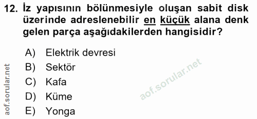 Soru 12