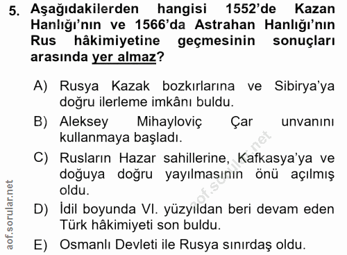 Soru 5