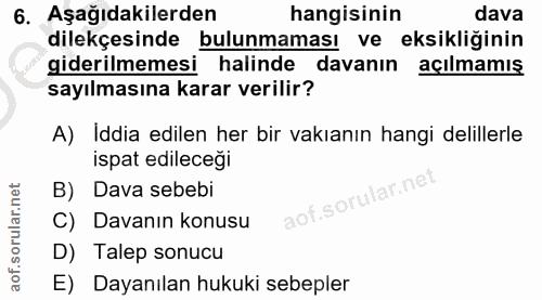 Soru 6