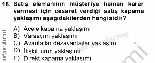 Soru 16