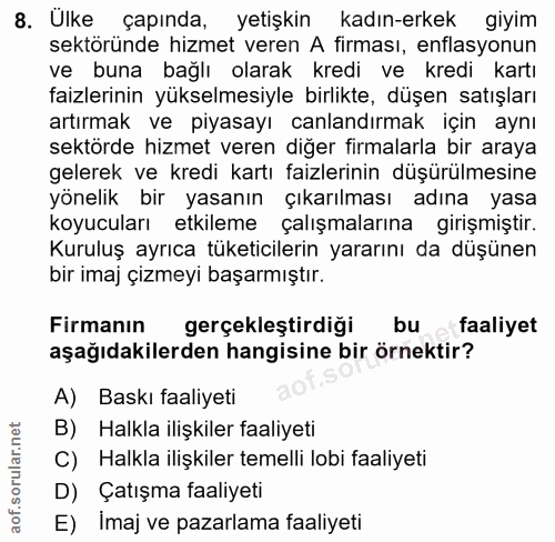 Soru 8