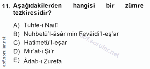 Soru 11