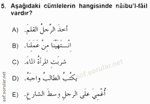 Soru 5