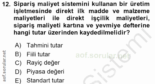Soru 12