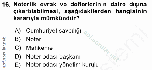 Soru 16