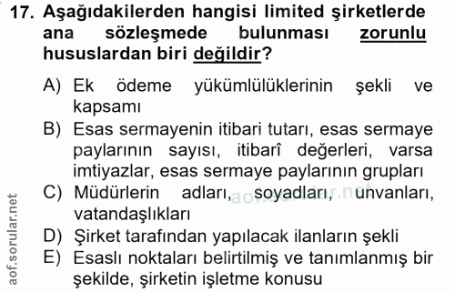 Soru 17