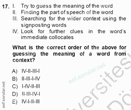 Soru 17