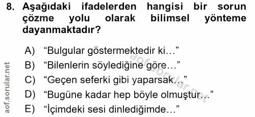 Soru 8