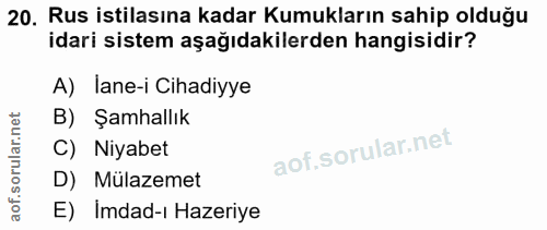 Soru 20