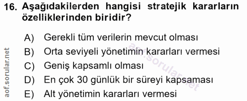 Soru 16