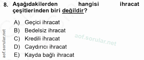 Soru 8