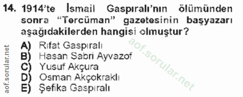 Soru 14