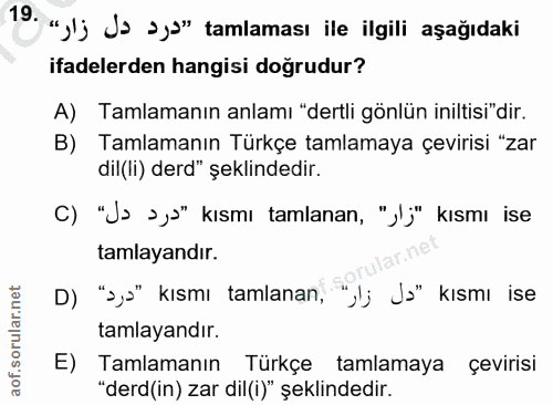 Soru 19