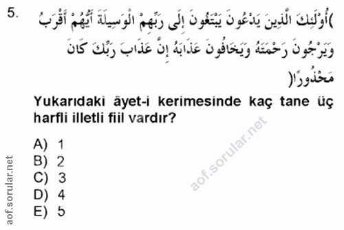 Soru 5