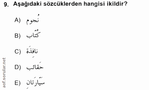 Soru 9