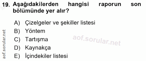 Soru 19
