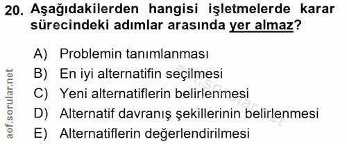 Soru 20