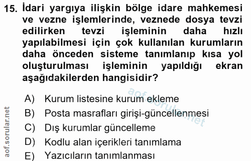 Soru 15