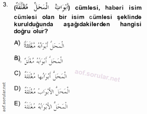 Soru 3