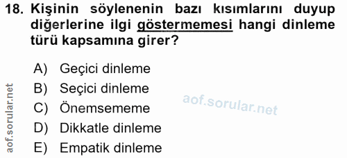 Soru 18