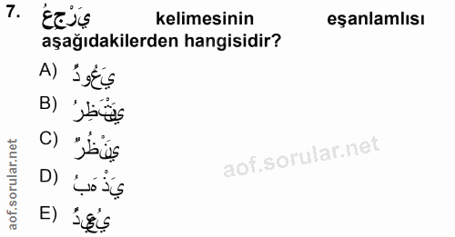 Soru 7