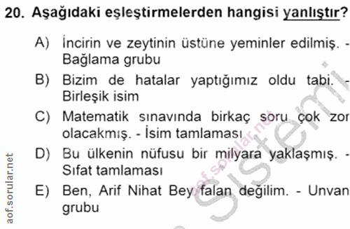 Soru 20