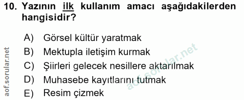 Soru 10