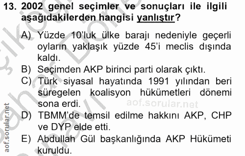 Soru 13
