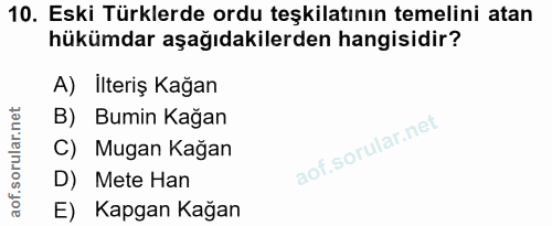 Soru 10