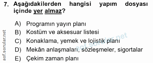 Soru 7