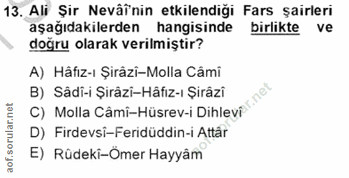 Soru 13